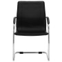 Schwarzer Freischwinger-Bürostuhl aus Kunstleder von vidaXL, Bürostühle - Ref: Foro24-289355, Preis: 105,10 €, Rabatt: %