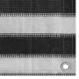 Zeltteppich aus anthrazitfarbenem und weißem HDPE 400x800 cm von vidaXL, Zeltzubehör - Ref: Foro24-310835, Preis: 63,04 €, Ra...