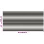 Alfombra de tienda campaña HDPE antracita y blanco 400x800 cm by vidaXL, Tent Accessories - Ref: Foro24-310835, Price: 63,78 ...