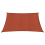 Toldo de vela cuadrado HDPE terracota 160 g/m² 2,5x2,5 m by vidaXL, Umbrellas - Ref: Foro24-311328, Price: 24,02 €, Discount: %