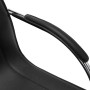Schwarzer Freischwinger-Bürostuhl aus Kunstleder von vidaXL, Bürostühle - Ref: Foro24-289355, Preis: 105,10 €, Rabatt: %