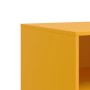 Fernsehmöbel aus senfgelbem Stahl 67x39x44 cm von vidaXL, TV-Möbel - Ref: Foro24-841745, Preis: 73,07 €, Rabatt: %
