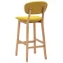 Taburetes de cocina 2 unidades tela amarillo mostaza de vidaXL, Taburetes de cocina - Ref: Foro24-289374, Precio: 156,59 €, D...