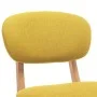Taburetes de cocina 2 unidades tela amarillo mostaza de vidaXL, Taburetes de cocina - Ref: Foro24-289374, Precio: 156,59 €, D...