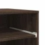 Soporte para impresora con ruedas marrón roble 60x48x74 cm by vidaXL, Printer supports - Ref: Foro24-840638, Price: 94,62 €, ...