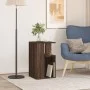 Mesa auxiliar madera de ingeniería roble marrón 35x35x60 cm de vidaXL, Mesas de centro - Ref: Foro24-840743, Precio: 41,99 €,...