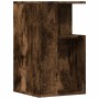 Mesa auxiliar madera de ingeniería roble ahumado 35x35x60 cm by vidaXL, Coffee table - Ref: Foro24-840741, Price: 41,64 €, Di...