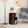 Mesa auxiliar madera de ingeniería roble ahumado 35x35x60 cm de vidaXL, Mesas de centro - Ref: Foro24-840741, Precio: 40,96 €...
