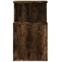 Mesa auxiliar madera de ingeniería roble ahumado 35x35x60 cm by vidaXL, Coffee table - Ref: Foro24-840741, Price: 41,64 €, Di...