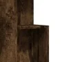 Mesa auxiliar madera de ingeniería roble ahumado 35x35x60 cm de vidaXL, Mesas de centro - Ref: Foro24-840741, Precio: 40,96 €...
