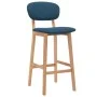 Taburetes de cocina 2 unidades tela azul de vidaXL, Taburetes de cocina - Ref: Foro24-289371, Precio: 163,87 €, Descuento: %