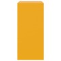 Aparador de acero amarillo mostaza 67x39x83 cm de vidaXL, Aparadores - Ref: Foro24-841682, Precio: 189,21 €, Descuento: %