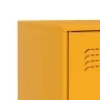 Aparador de acero amarillo mostaza 67x39x83 cm de vidaXL, Aparadores - Ref: Foro24-841682, Precio: 186,98 €, Descuento: %
