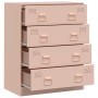Rosa Stahlschrank 67x39x83 cm von vidaXL, Sideboards - Ref: Foro24-841680, Preis: 139,60 €, Rabatt: %