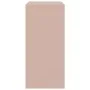 Aparador de acero rosa 67x39x83 cm by vidaXL, Sideboards - Ref: Foro24-841680, Price: 138,33 €, Discount: %