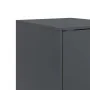 Anrichte aus anthrazitgrauem Stahl 34,5x39x107 cm von vidaXL, Sideboards - Ref: Foro24-841705, Preis: 93,07 €, Rabatt: %