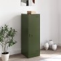 Aparador de acero verde oliva 34,5x39x107 cm de vidaXL, Aparadores - Ref: Foro24-841707, Precio: 115,91 €, Descuento: %