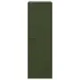 Aparador de acero verde oliva 34,5x39x107 cm by vidaXL, Sideboards - Ref: Foro24-841707, Price: 94,16 €, Discount: %