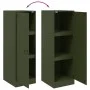 Aparador de acero verde oliva 34,5x39x107 cm by vidaXL, Sideboards - Ref: Foro24-841707, Price: 94,16 €, Discount: %