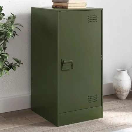Aparador de acero verde oliva 34,5x39x73 cm by vidaXL, Sideboards - Ref: Foro24-841713, Price: 70,01 €, Discount: %
