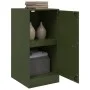 Aparador de acero verde oliva 34,5x39x73 cm by vidaXL, Sideboards - Ref: Foro24-841713, Price: 70,01 €, Discount: %
