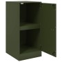 Olivgrüner Stahlschrank 34,5x39x73 cm von vidaXL, Sideboards - Ref: Foro24-841713, Preis: 70,75 €, Rabatt: %
