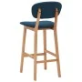 Taburetes de cocina 2 unidades tela azul de vidaXL, Taburetes de cocina - Ref: Foro24-289371, Precio: 163,87 €, Descuento: %