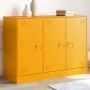 Aparador de acero amarillo mostaza 99x39x73 cm by vidaXL, Sideboards - Ref: Foro24-841724, Price: 159,70 €, Discount: %