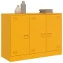 Aparador de acero amarillo mostaza 99x39x73 cm by vidaXL, Sideboards - Ref: Foro24-841724, Price: 159,70 €, Discount: %