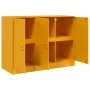 Aparador de acero amarillo mostaza 99x39x73 cm by vidaXL, Sideboards - Ref: Foro24-841724, Price: 159,70 €, Discount: %