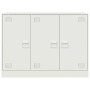 Weißer Stahlschrank 99x39x73 cm von vidaXL, Sideboards - Ref: Foro24-841726, Preis: 162,88 €, Rabatt: %