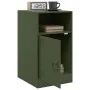 Mesitas de noche 2 unidades acero verde oliva 34,5x39x62 cm de vidaXL, Mesitas de noche - Ref: Foro24-841772, Precio: 95,51 €...