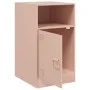 Mesitas de noche 2 unidades acero rosa 34,5x39x62 cm de vidaXL, Mesitas de noche - Ref: Foro24-841766, Precio: 95,51 €, Descu...