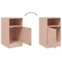 Mesitas de noche 2 unidades acero rosa 34,5x39x62 cm de vidaXL, Mesitas de noche - Ref: Foro24-841766, Precio: 95,51 €, Descu...
