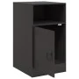 Mesitas de noche 2 unidades acero negro 34,5x39x62 cm de vidaXL, Mesitas de noche - Ref: Foro24-841764, Precio: 89,78 €, Desc...