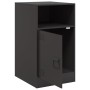 Nachttische, 2 Stück, Schwarzstahl, 34,5x39x62 cm. von vidaXL, Nachttische - Ref: Foro24-841764, Preis: 90,65 €, Rabatt: %