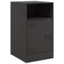 Nachttische, 2 Stück, Schwarzstahl, 34,5x39x62 cm. von vidaXL, Nachttische - Ref: Foro24-841764, Preis: 90,65 €, Rabatt: %