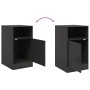 Nachttische, 2 Stück, Schwarzstahl, 34,5x39x62 cm. von vidaXL, Nachttische - Ref: Foro24-841764, Preis: 90,65 €, Rabatt: %