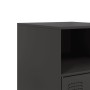 Nachttische, 2 Stück, Schwarzstahl, 34,5x39x62 cm. von vidaXL, Nachttische - Ref: Foro24-841764, Preis: 90,65 €, Rabatt: %