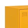Aparador de acero amarillo mostaza 67x39x95 cm by vidaXL, Sideboards - Ref: Foro24-841808, Price: 173,66 €, Discount: %