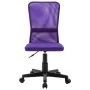 Purple mesh fabric office chair 44x52x100 cm by vidaXL, Office chairs - Ref: Foro24-289517, Price: 69,84 €, Discount: %