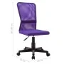 Purple mesh fabric office chair 44x52x100 cm by vidaXL, Office chairs - Ref: Foro24-289517, Price: 69,84 €, Discount: %