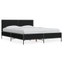 Estructura de cama madera de ingeniería y metal negro 120x190cm de vidaXL, Camas y somieres - Ref: Foro24-3280022, Precio: 14...