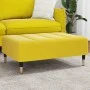 Reposapiés de terciopelo amarillo 77x55x31 cm by vidaXL, Ottomans - Ref: Foro24-4007397, Price: 77,05 €, Discount: %