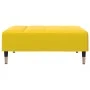 Reposapiés de terciopelo amarillo 77x55x31 cm by vidaXL, Ottomans - Ref: Foro24-4007397, Price: 77,05 €, Discount: %
