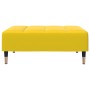 Samtgelber Fußhocker 77x55x31 cm von vidaXL, Osmanen - Ref: Foro24-4007397, Preis: 78,19 €, Rabatt: %