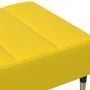 Reposapiés de terciopelo amarillo 77x55x31 cm by vidaXL, Ottomans - Ref: Foro24-4007397, Price: 77,05 €, Discount: %