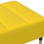 Samtgelber Fußhocker 77x55x31 cm von vidaXL, Osmanen - Ref: Foro24-4007397, Preis: 78,19 €, Rabatt: %
