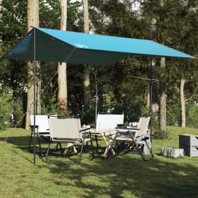 Lona de camping impermeable azul 360x294 cm