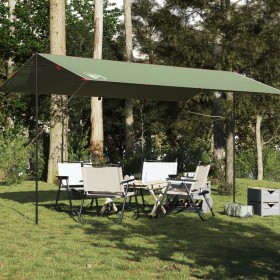 Lona de camping impermeable verde 500x294 cm by vidaXL, tents - Ref: Foro24-94667, Price: 39,47 €, Discount: %